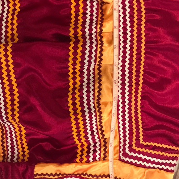 Seminole Satin Patchwork Jacket Handmade FSU - Picture 7 of 8